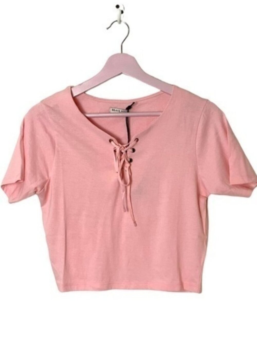 Barbiecore crop top t-shirt‎
